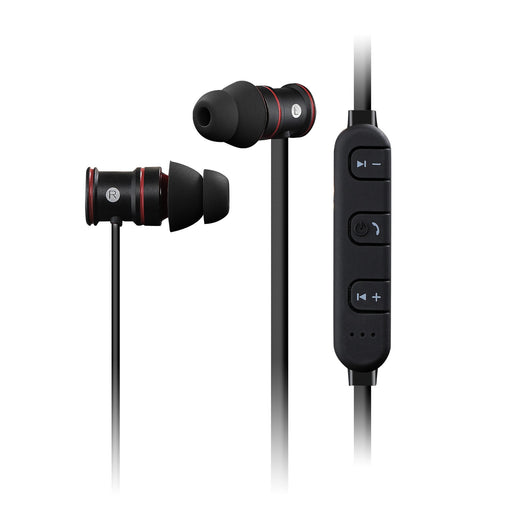 Écouteurs Noirs de sport sans fil 4.1 Bluetooth ChargeSound