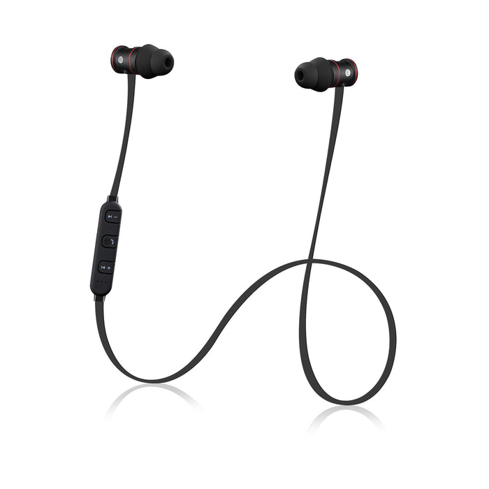 Écouteurs Noirs de sport sans fil 4.1 Bluetooth ChargeSound