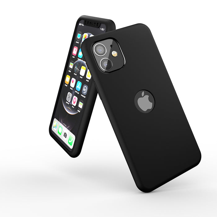 Etui noir Apple iPhone 11 360