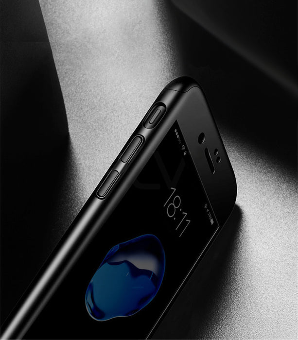 Etui noir 360 pour Apple iPhone SE 2020