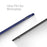 Housse bleue Apple iPhone XS Max 360