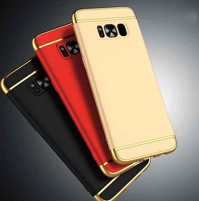 Etui en or Samsung Galaxy S8 Plus 3 en 1
