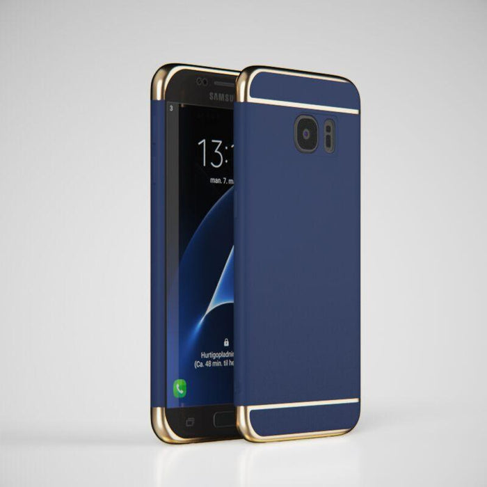 Coque bleue 3 en 1 Samsung Galaxy S7