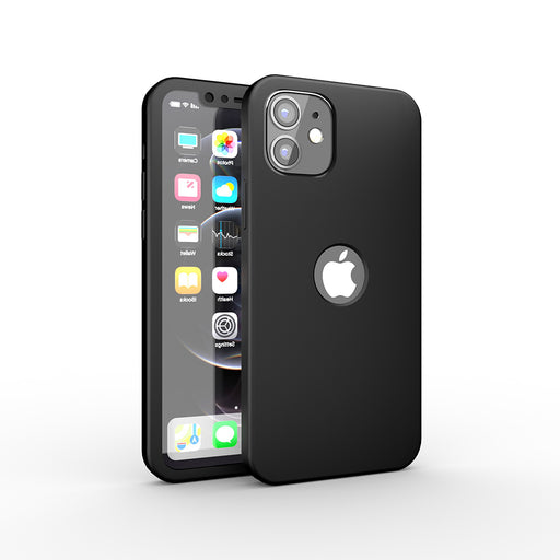 Etui noir Apple iPhone 12 Mini 360